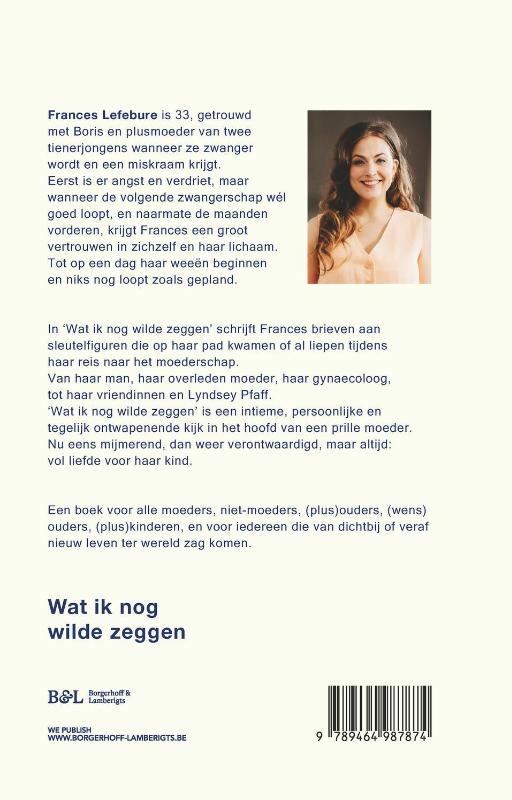 Wat ik nog wilde zeggen (Hardback) Wat ik nog wilde zeggen (Hardback)