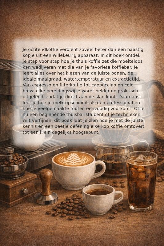 Koffie als een Barista Thuis (Paperback) Koffie als een Barista Thuis (Paperback)