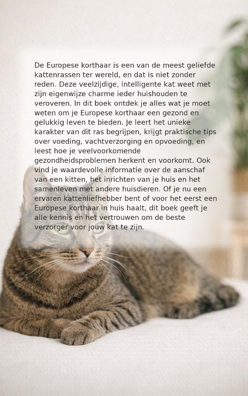 Alles over de europese korthaar (Paperback) Alles over de europese korthaar (Paperback)