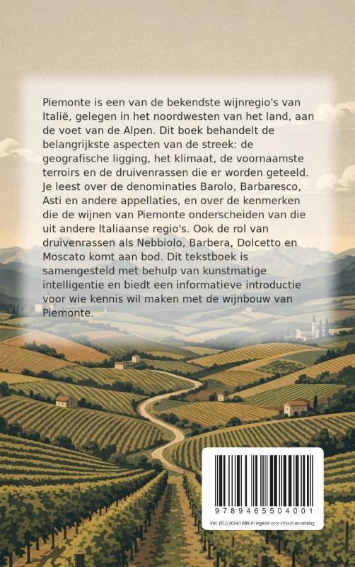 Wijnstreek Piemonte (Paperback) Wijnstreek Piemonte (Paperback)