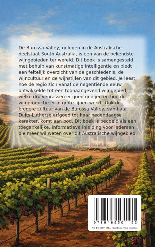 Wijnstreek Barossa Valley (Paperback) Wijnstreek Barossa Valley (Paperback)