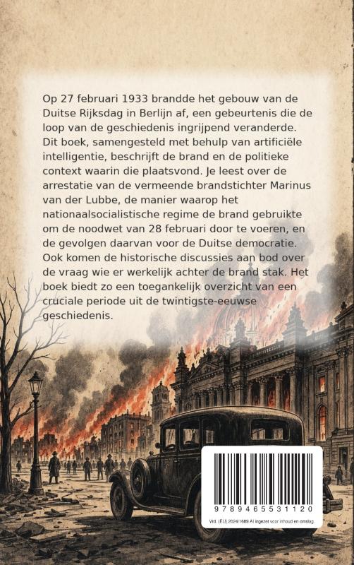 De brand op de Reichstag in 1933 (Paperback) De brand op de Reichstag in 1933 (Paperback)