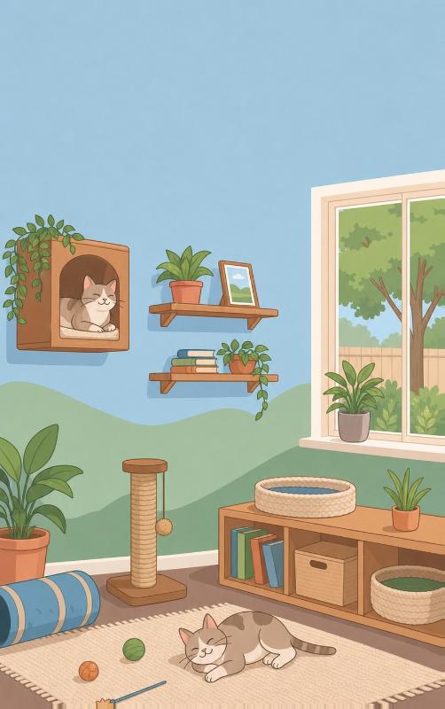 Keeping Indoor Cats Happy (Paperback) Keeping Indoor Cats Happy (Paperback)