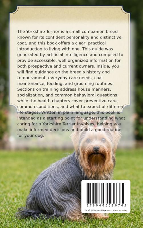 All About the Yorkshire Terrier (Paperback) All About the Yorkshire Terrier (Paperback)
