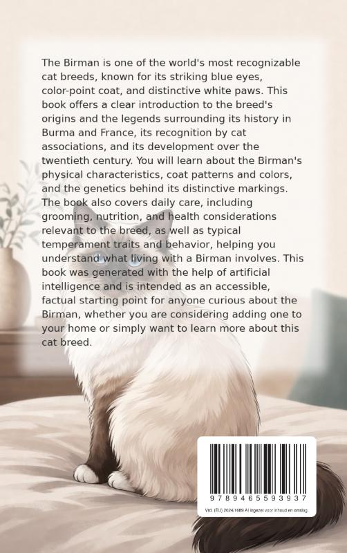 All About the Birman (Paperback) All About the Birman (Paperback)