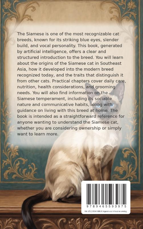 All About the Siamese (Paperback) All About the Siamese (Paperback)
