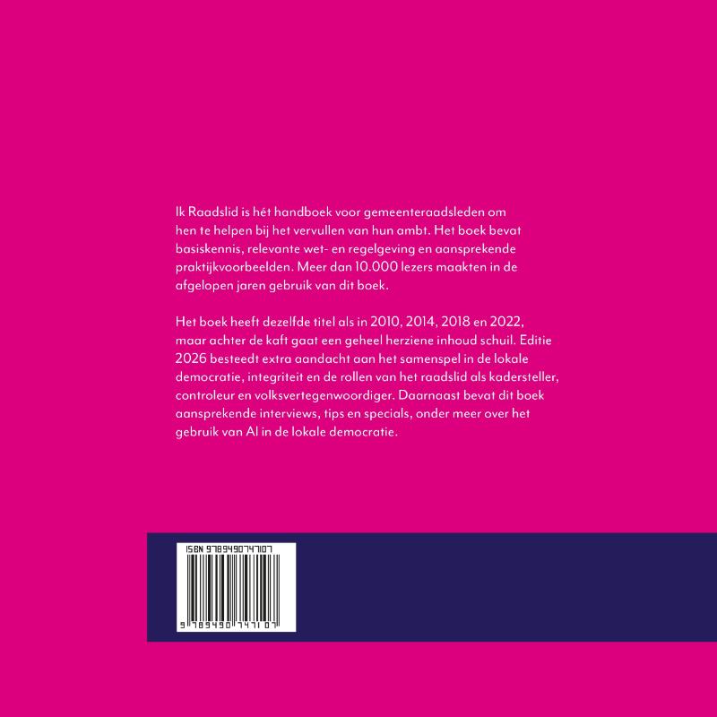 Ik Raadslid | 2026 (Paperback) Ik Raadslid | 2026 (Paperback)