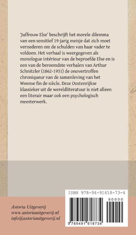 Juffrouw Else (Paperback) Juffrouw Else (Paperback)