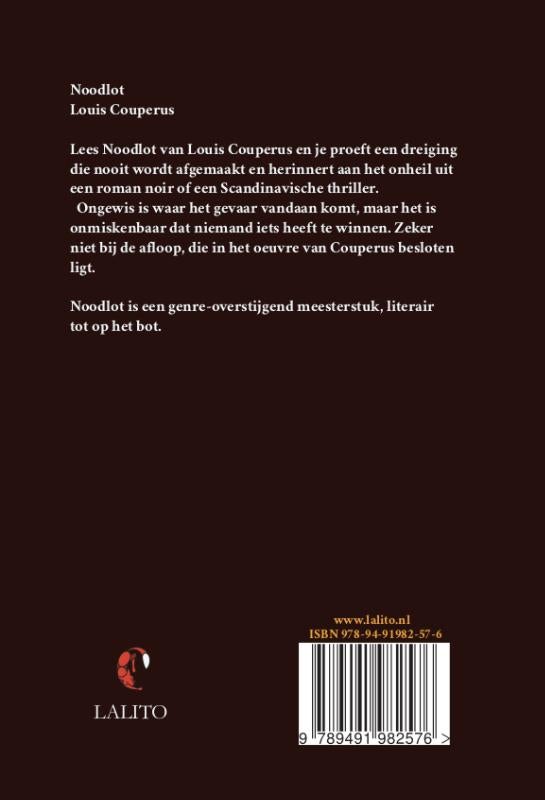 Noodlot (Paperback) Noodlot (Paperback)
