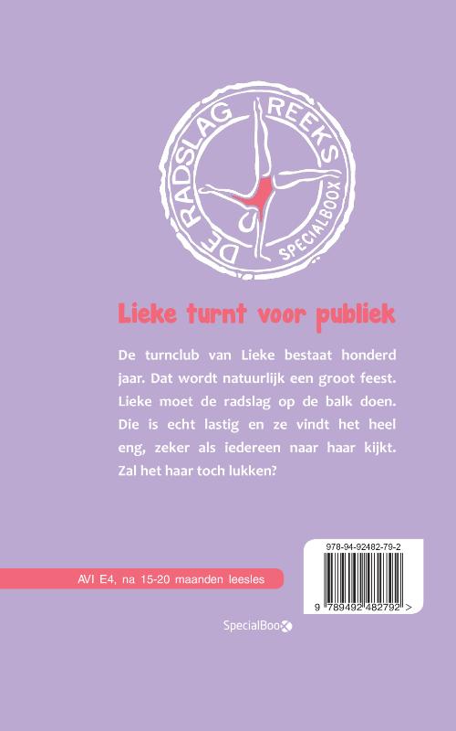 Lieke turnt voor publiek (Hardback) Lieke turnt voor publiek (Hardback)