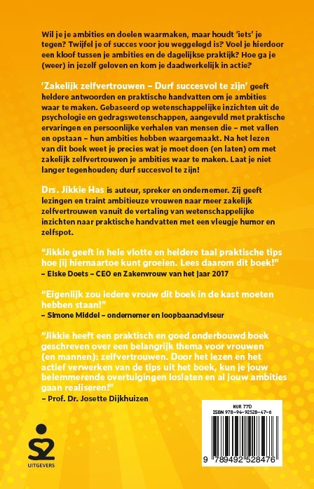 Zakelijk zelfvertrouwen (Paperback) Zakelijk zelfvertrouwen (Paperback)
