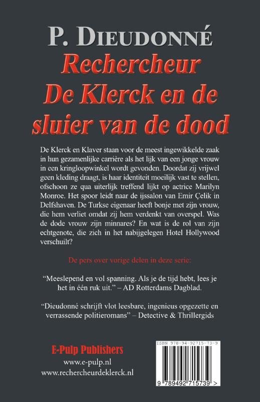Rechercheur De Klerck en de sluier van de dood (Paperback) Rechercheur De Klerck en de sluier van de dood (Paperback)