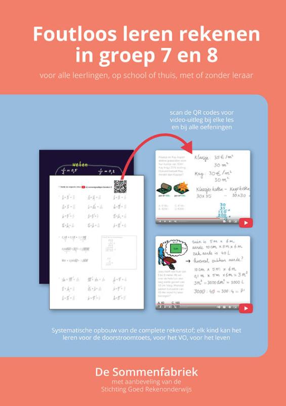 Foutloos leren rekenen in groep 7 en 8 (Paperback) Foutloos leren rekenen in groep 7 en 8 (Paperback)