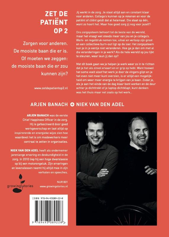 Zet de patiënt op 2 (Hardback) Zet de patiënt op 2 (Hardback)
