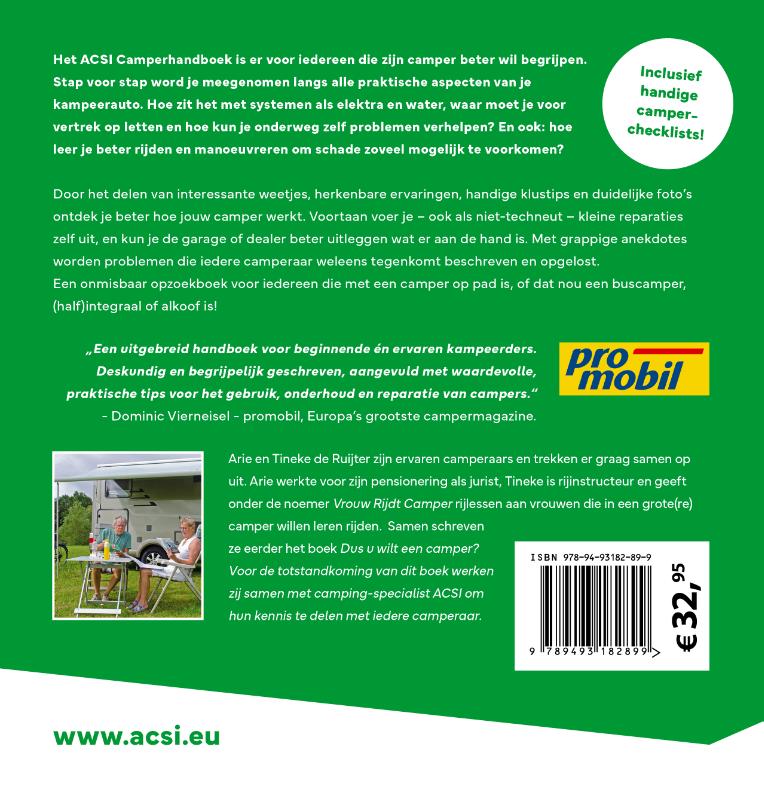 ACSI Camperhandboek (Hardback) ACSI Camperhandboek (Hardback)