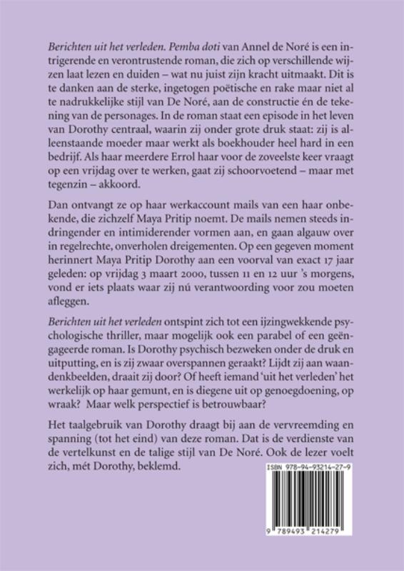 Berichten uit het verleden. Pemba doti (Paperback) Berichten uit het verleden. Pemba doti (Paperback)