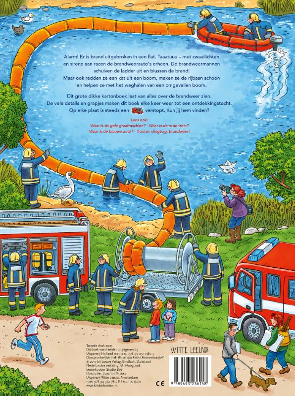 Waar is de brandweerauto? (Hardback) Waar is de brandweerauto? (Hardback)