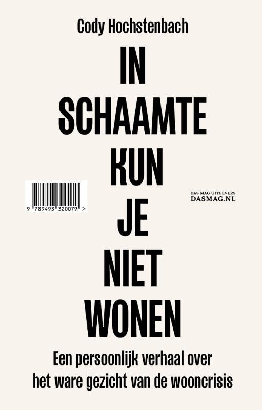 In schaamte kun je niet wonen (Paperback) In schaamte kun je niet wonen (Paperback)