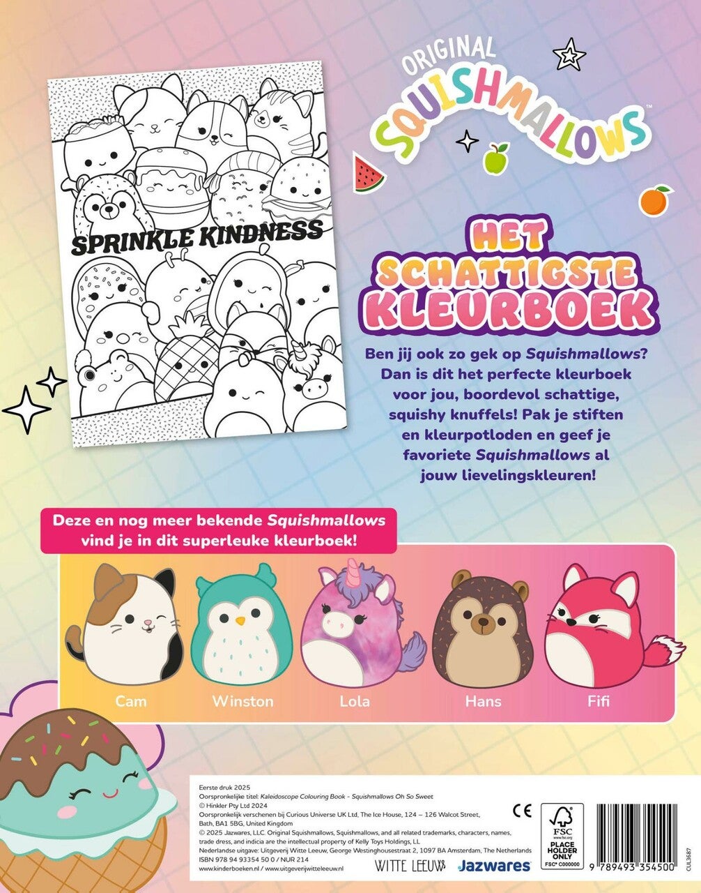 Het officiële Squishmallows kleurboek (Paperback) Het officiële Squishmallows kleurboek (Paperback)