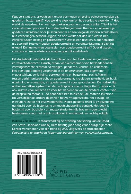 Goederen- en zekerhedenrecht (Hardback) Goederen- en zekerhedenrecht (Hardback)