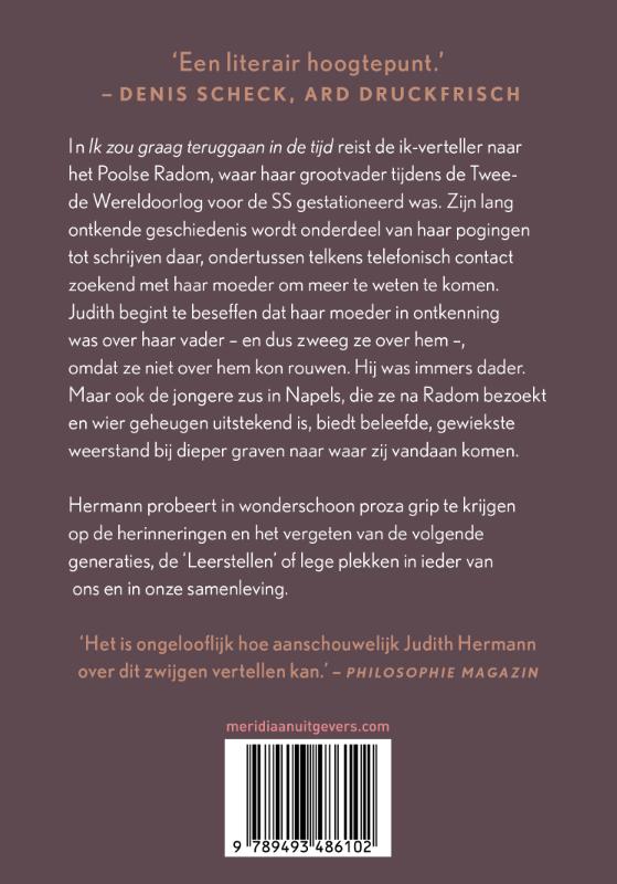 Ik zou graag teruggaan in de tijd (Paperback) Ik zou graag teruggaan in de tijd (Paperback)