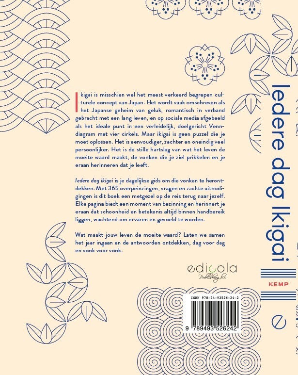 Iedere dag Ikigai (Hardback) Iedere dag Ikigai (Hardback)