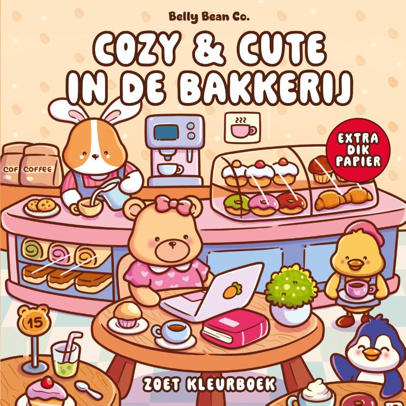 Cozy & cute in de bakkerij (Paperback)