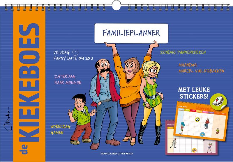 De Kiekeboes Familieplanner (Paperback)