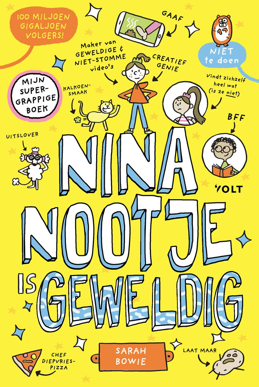 Nina Nootje is geweldig (Hardback)