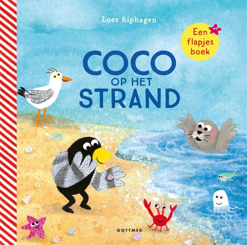 Coco op het strand (Kartonboek)