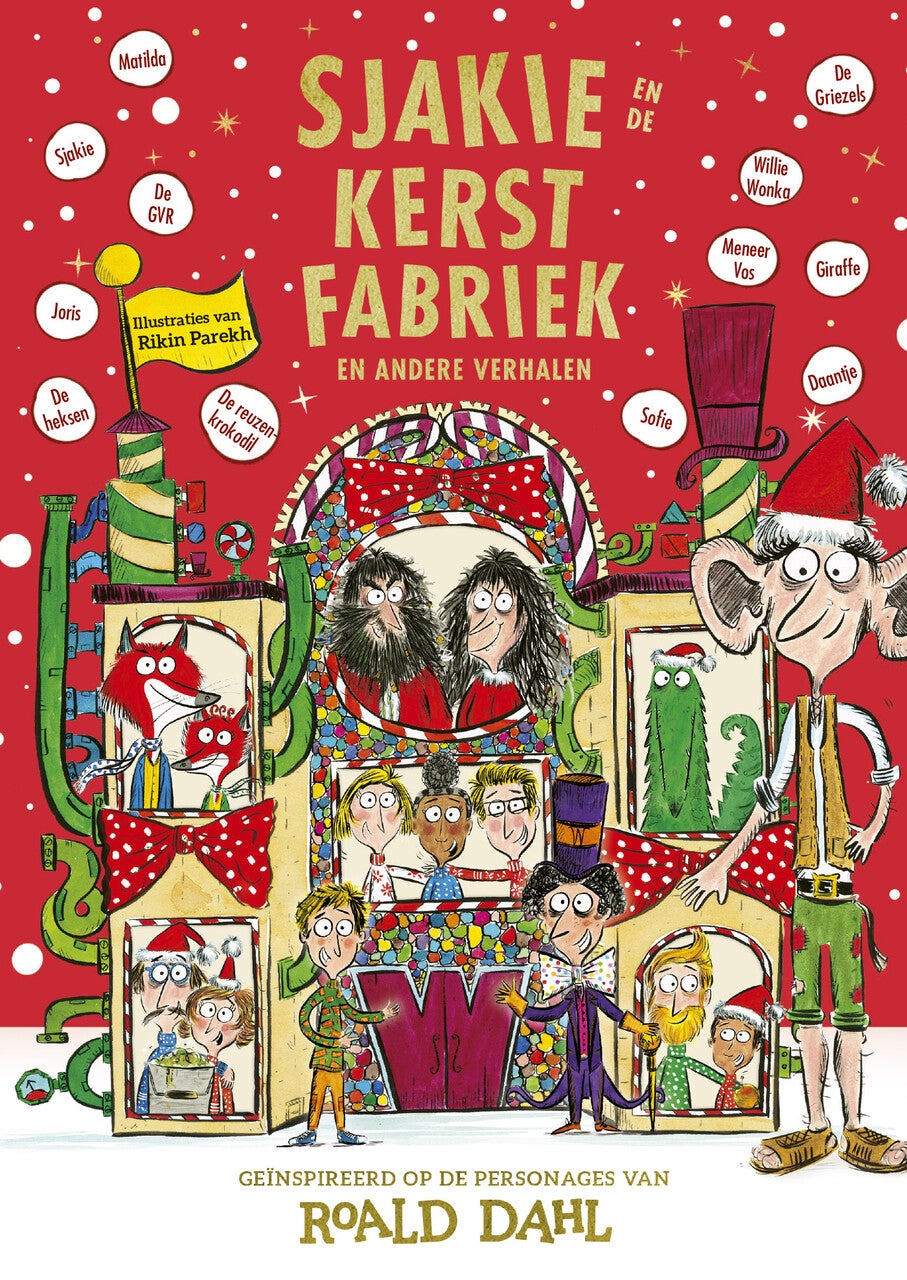 Sjakie en de kerstfabriek en andere verhalen (Hardback)