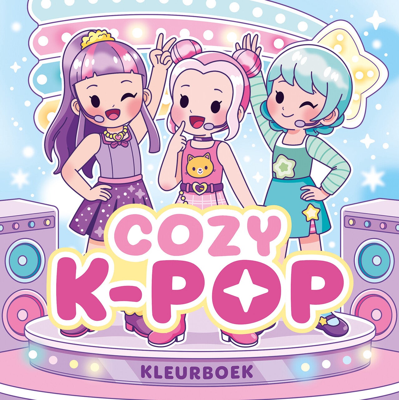 Cozy K-pop kleurboek (Paperback)