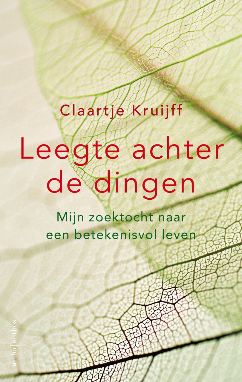 Leegte achter de dingen (Paperback)