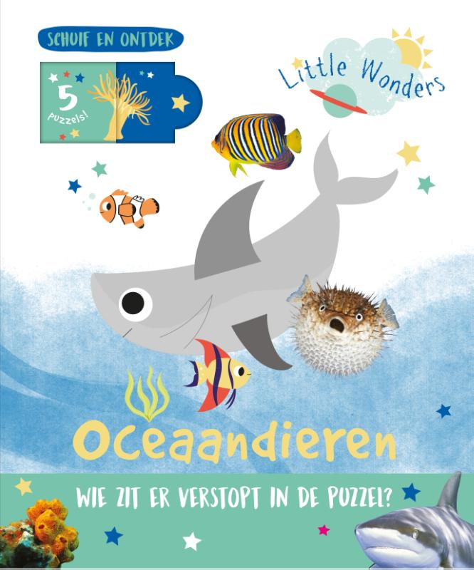 Oceaandieren - Schuif en ontdek (Kartonboek)