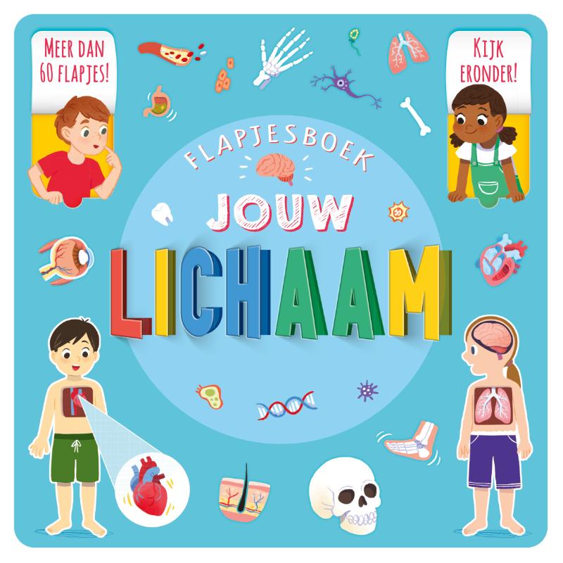 Flapjesboek Jouw lichaam (Kartonboek)
