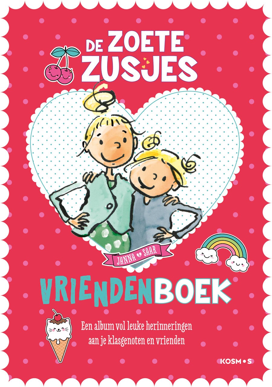 De Zoete Zusjes vriendenboek (Hardback)