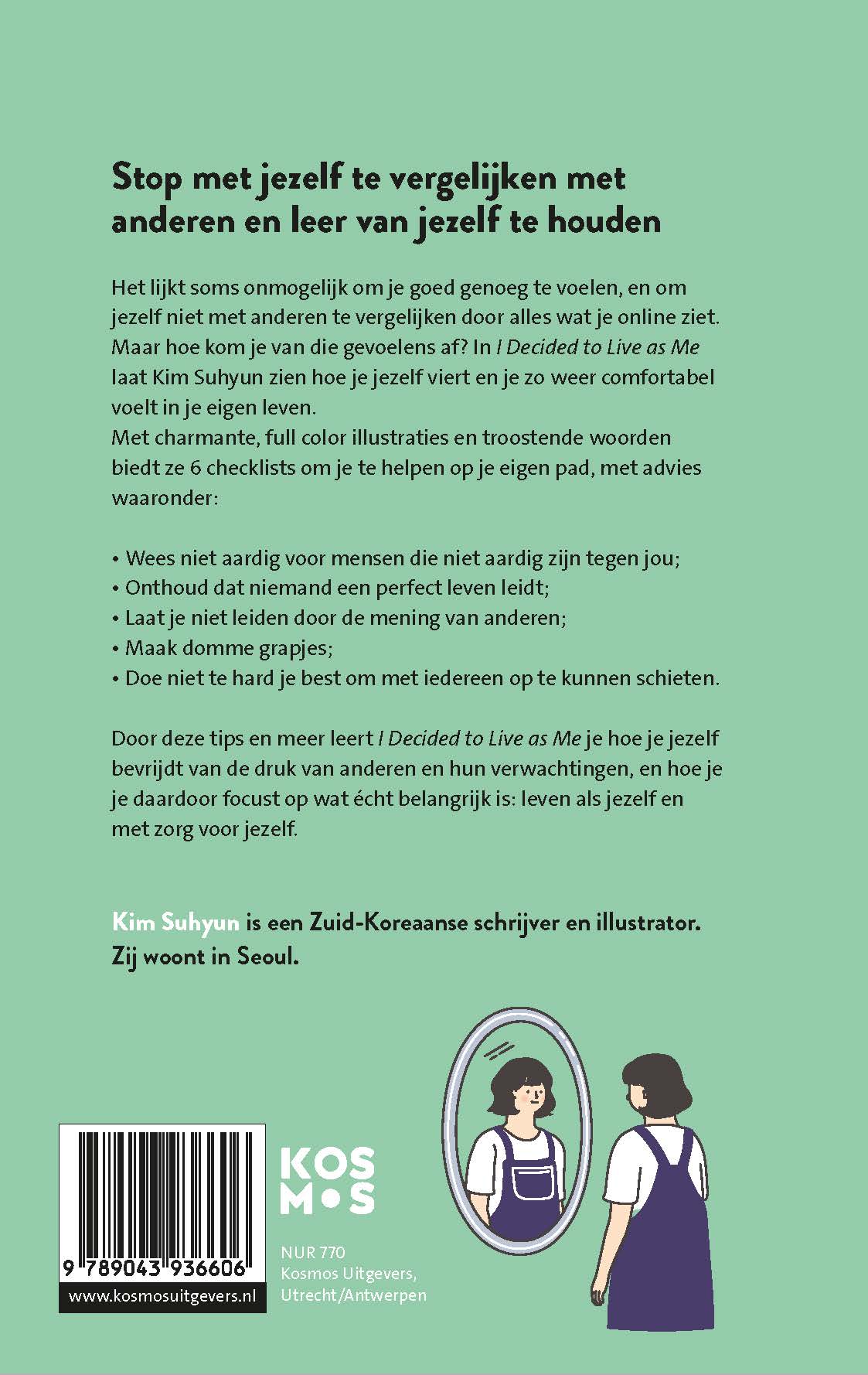 I Decided to Live as Me - Nederlandse editie van Kim Suhyun bestellen?, image size:1123x1778