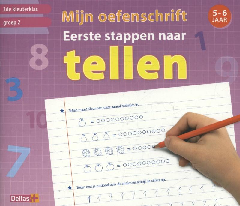 Mijn oefenschrift eerste stappen naar tellen (5-6 j.) (Paperback)