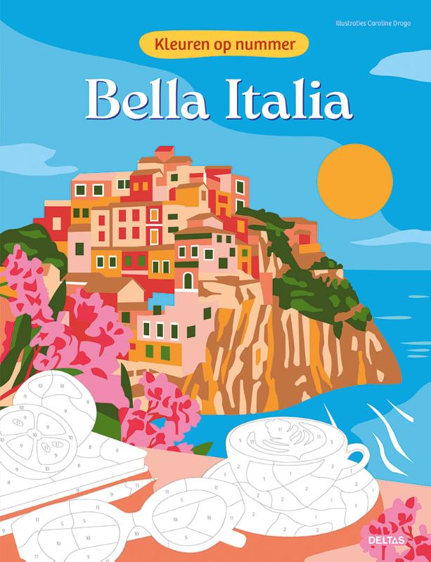 Bella Italia - Kleuren op nummer (Paperback)