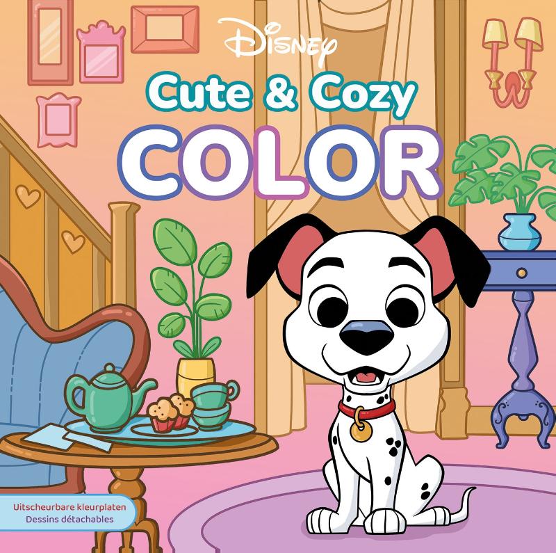 Disney Cute & Cozy Color (Paperback)