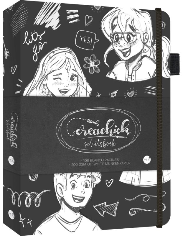 CreaChick schetsboek (Hardback)