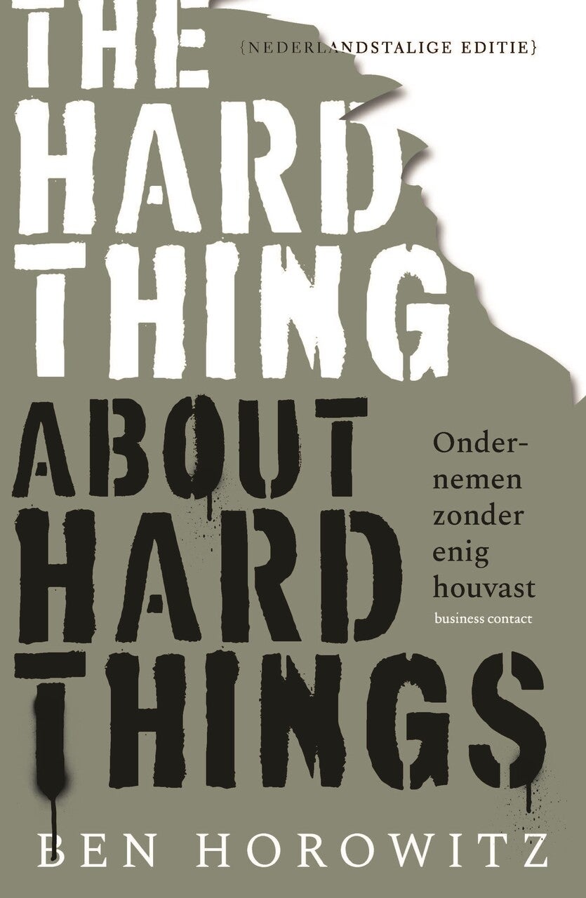 The Hard Thing about Hard Things (Paperback)