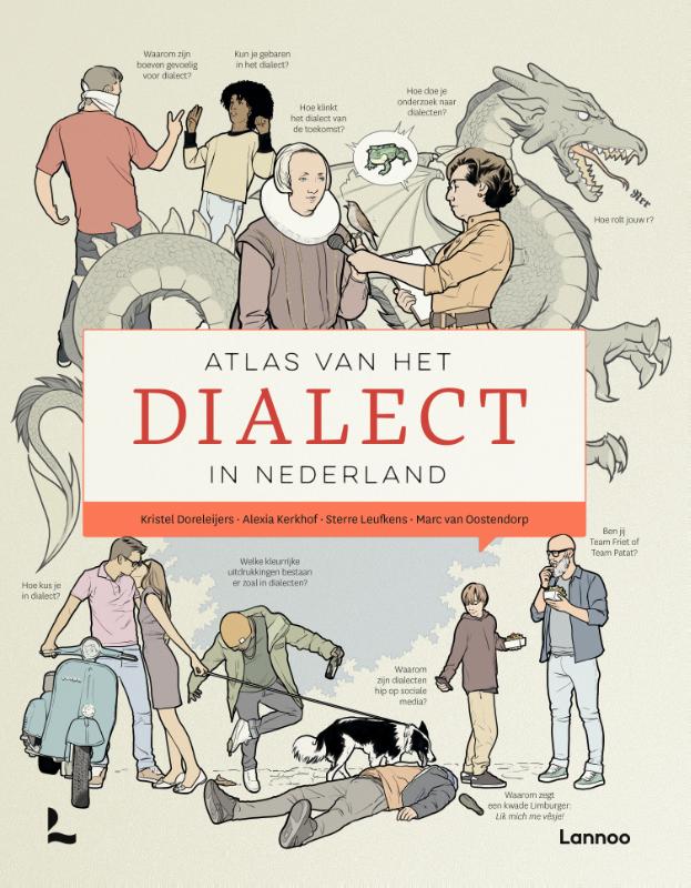 Atlas van het dialect in Nederland (Hardback)