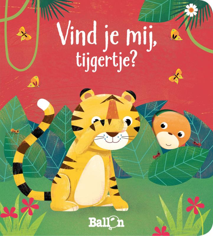 Vind je mij, tijgertje? (Kartonboek)